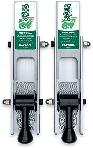 Pactool Sa902 Gecko Gauge Siding Mounting Kit - For Use With 5 16-inch 